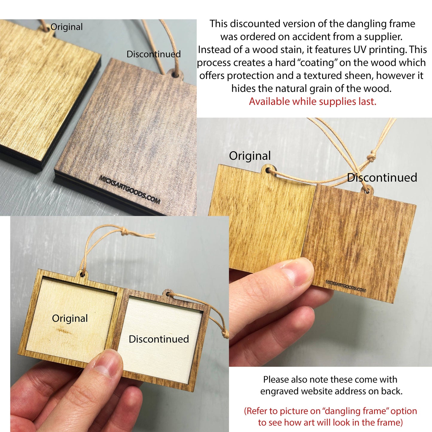 Mini 1" Galaxy Forest Pine Trees Tiny Watercolor Print Sky