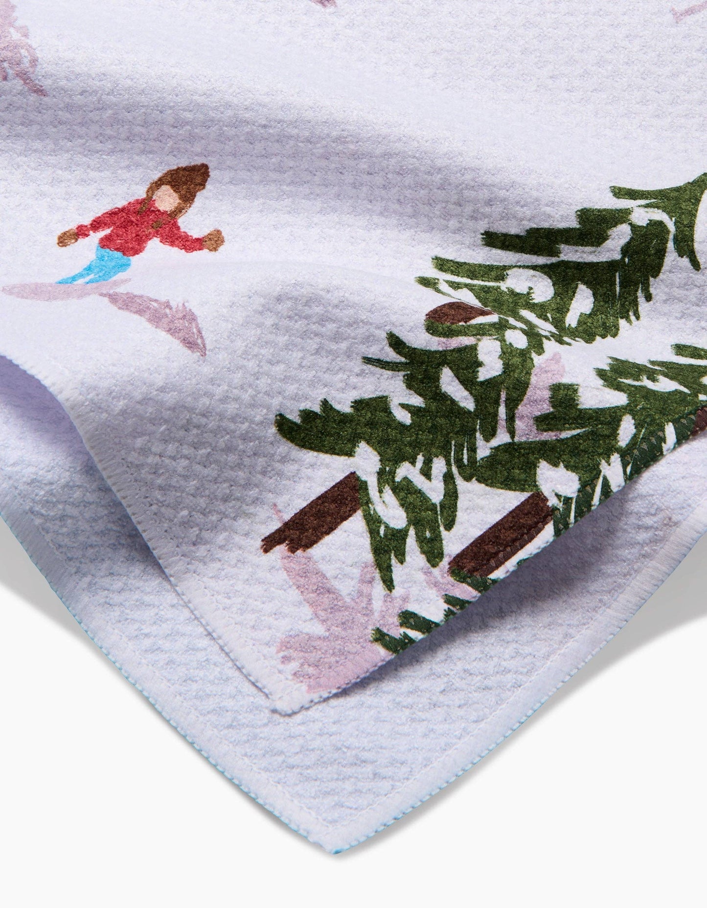 Winter Skiing Trip Towel