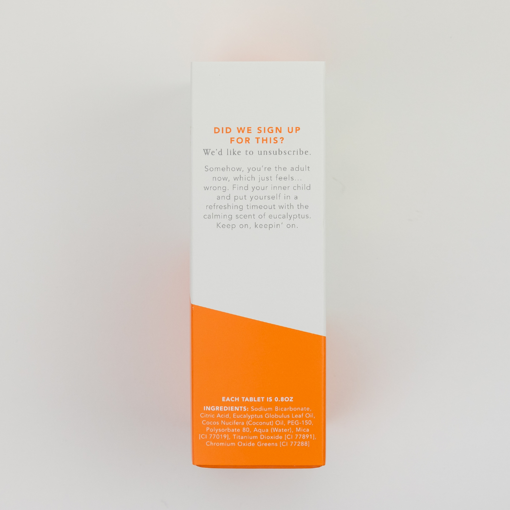 Adulting is Hard - Aromatherapy Shower Steamers - Eucalyptus - Set of 8