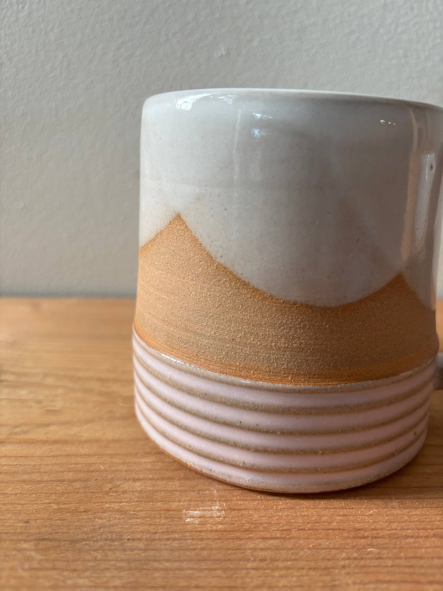 Earth Lines Mug - Handmade Ceramic