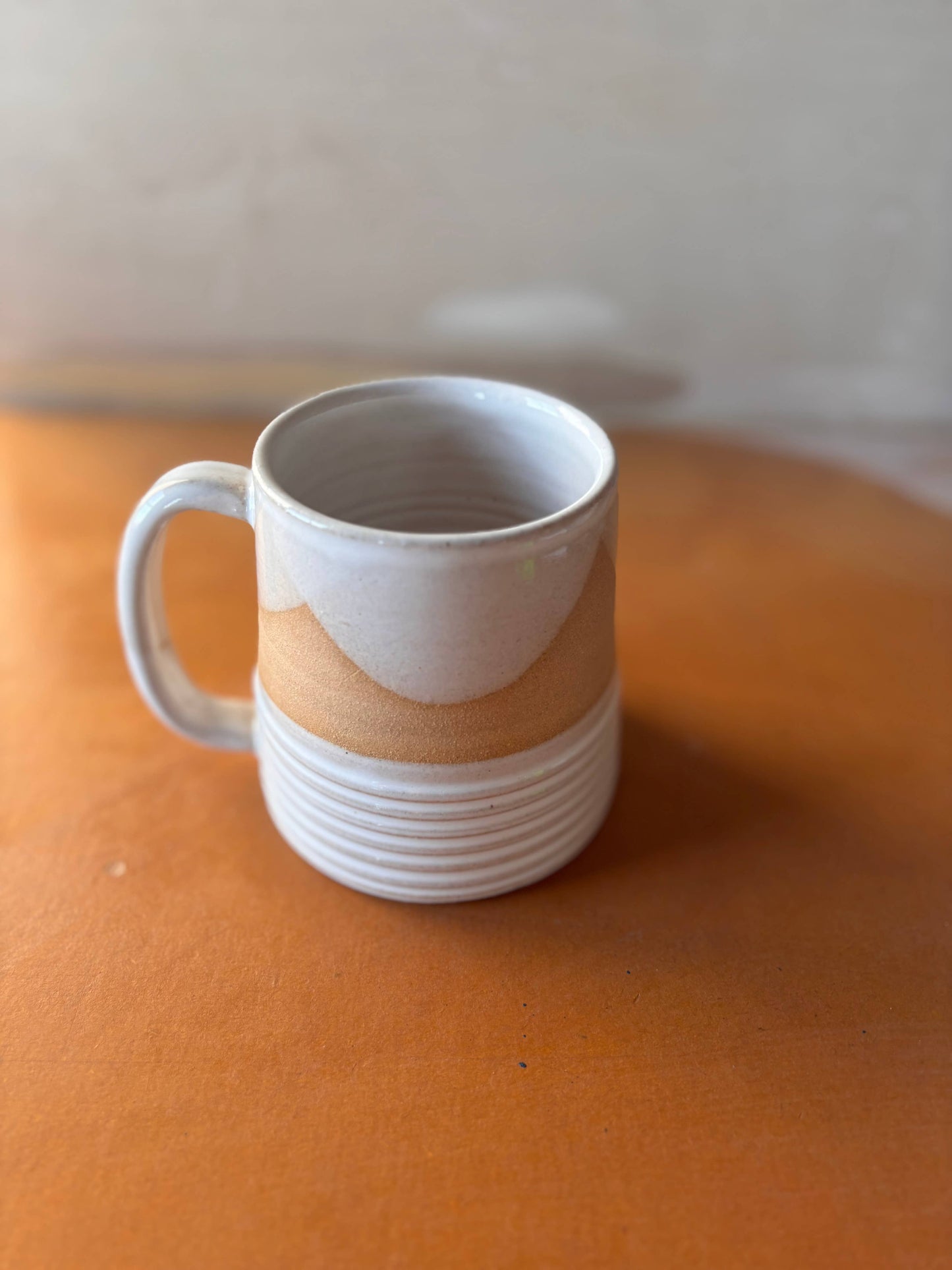 Earth Lines Mug - Handmade Ceramic