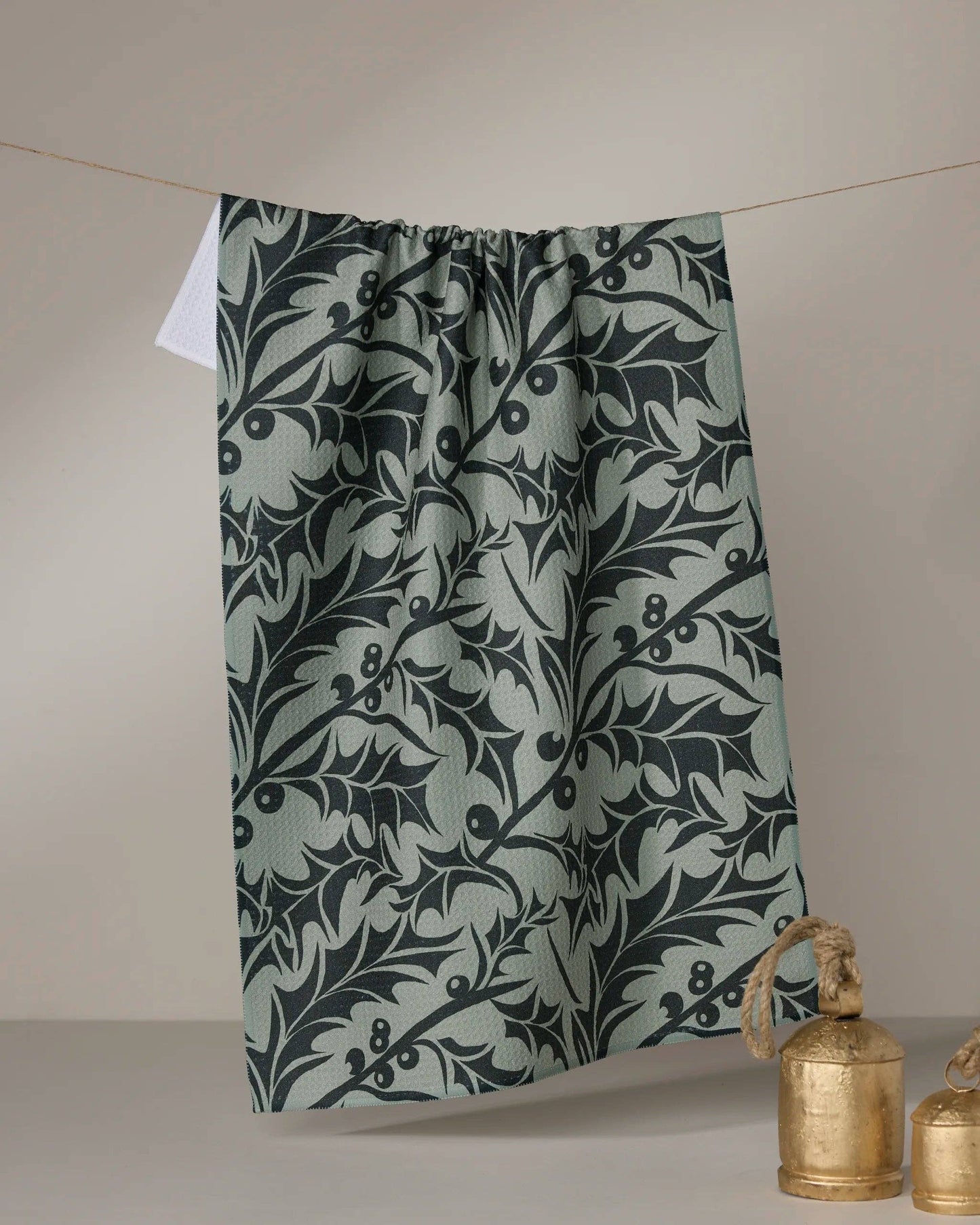 Winter Foliage Tea Towel