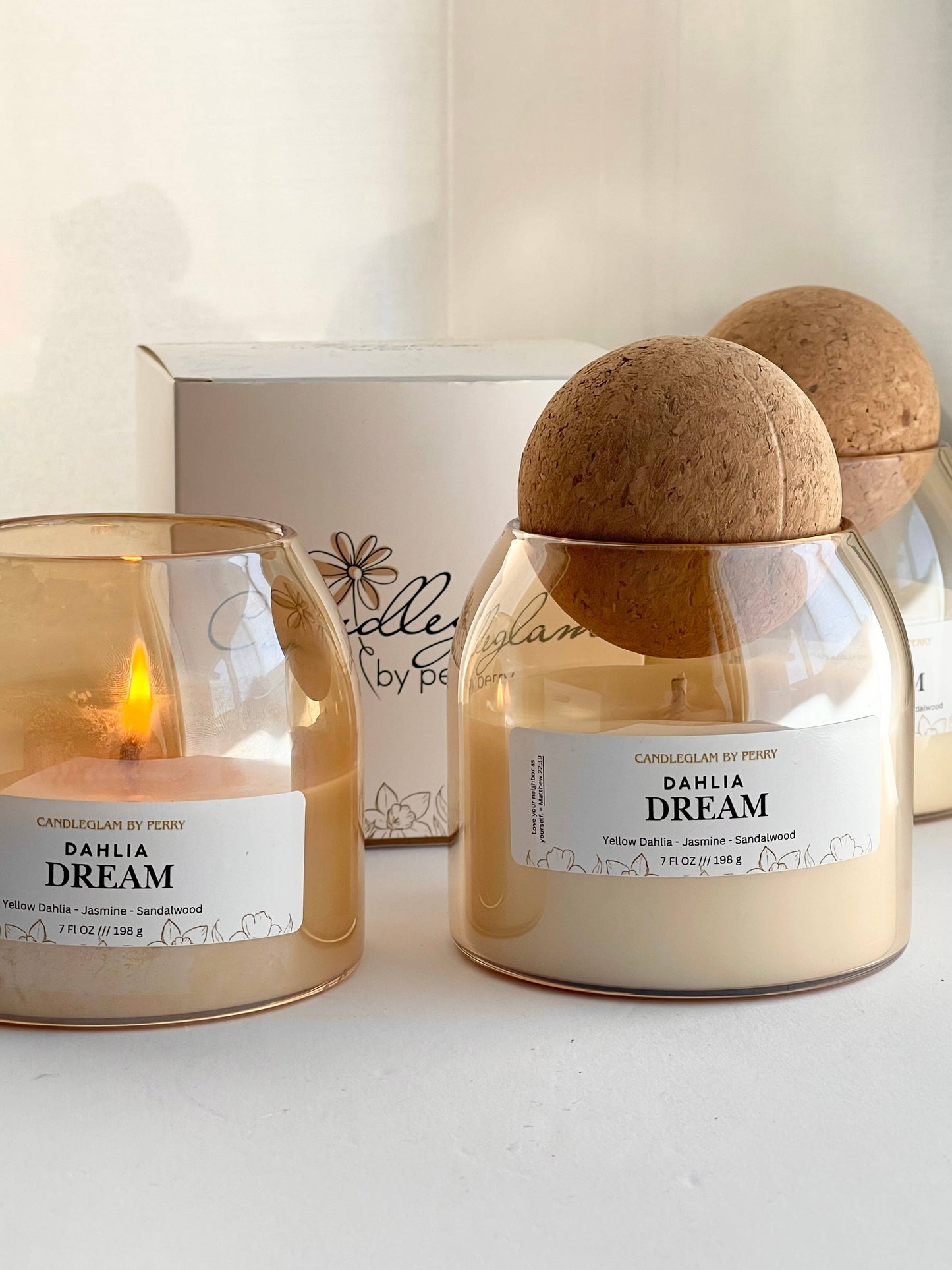 Candle Jar | Cork Lids  