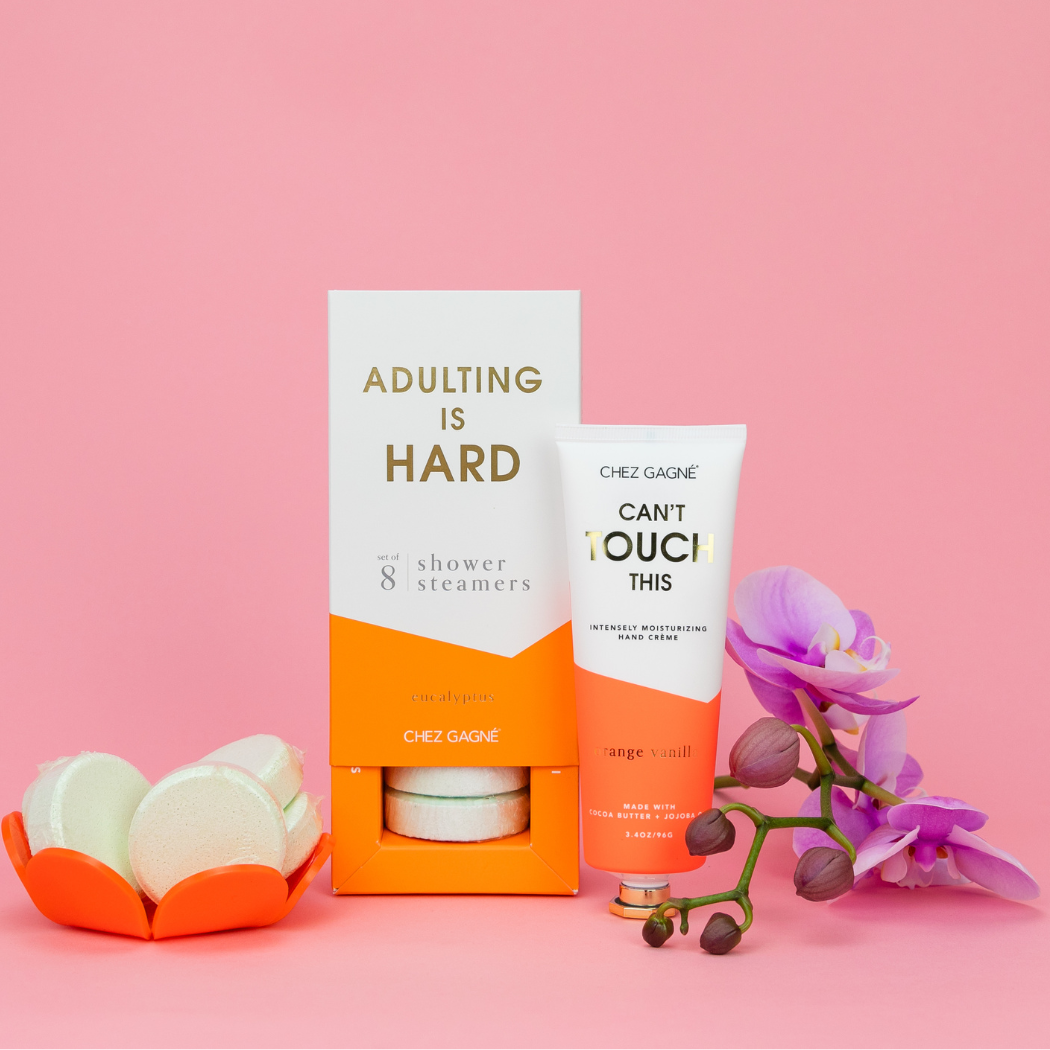 Adulting is Hard - Aromatherapy Shower Steamers - Eucalyptus - Set of 8