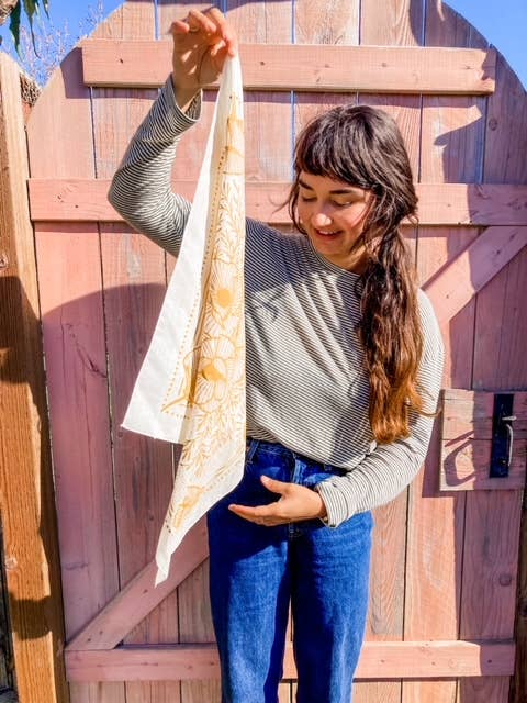 Poppy Sunrise Bandana