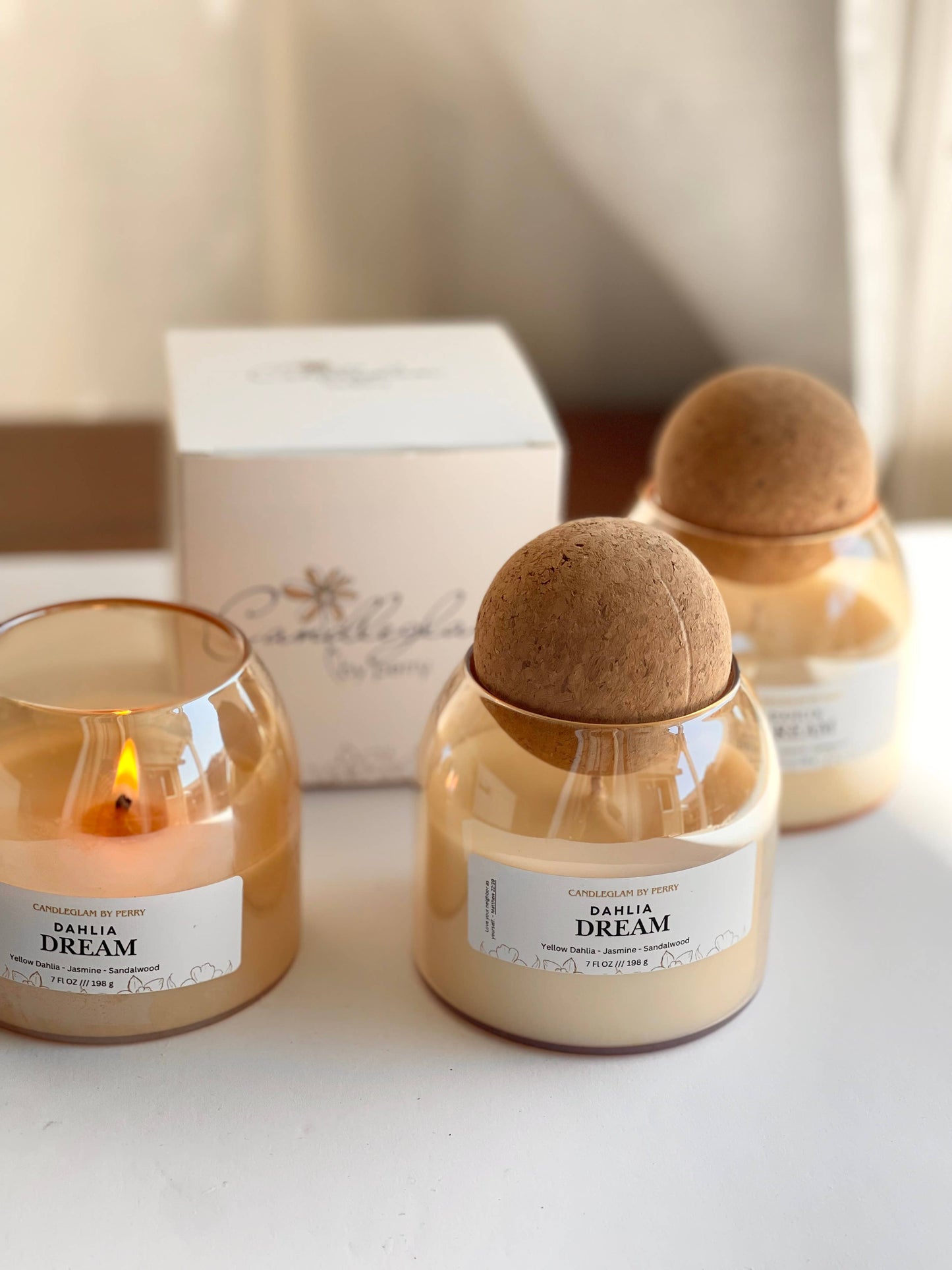 Candle Jar | Cork Lids  