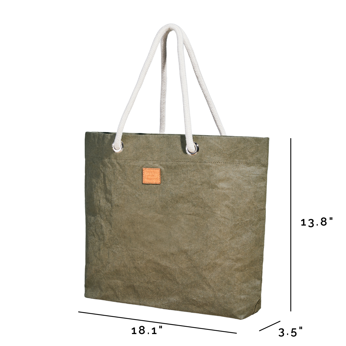 Pure Cord Shopper, Reusable Tote Bag