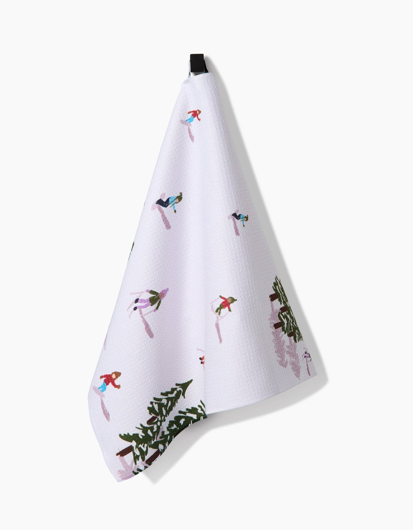 Winter Skiing Trip Towel