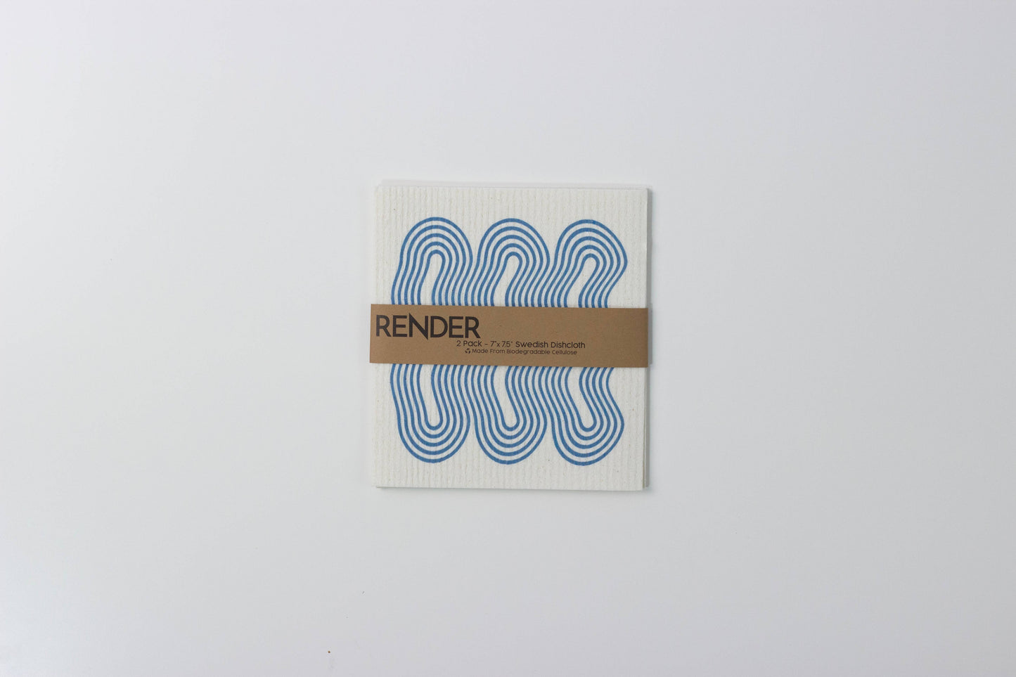 Colbalt Dali - 2pk Swedish Dishcloth