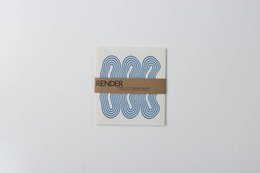 Colbalt Dali - 2pk Swedish Dishcloth