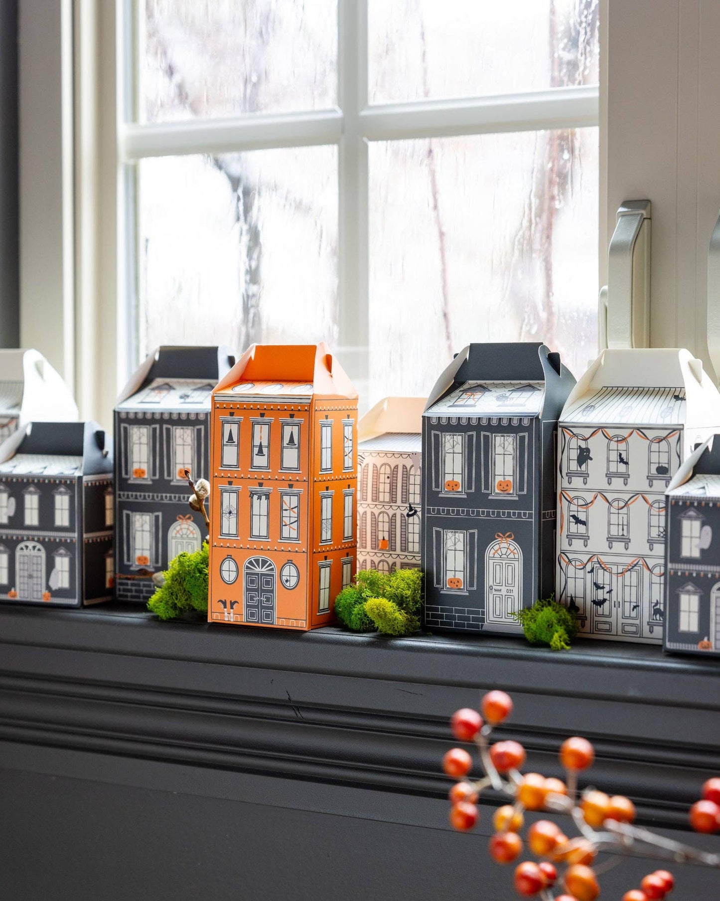 Halloween Village Treat Boxes