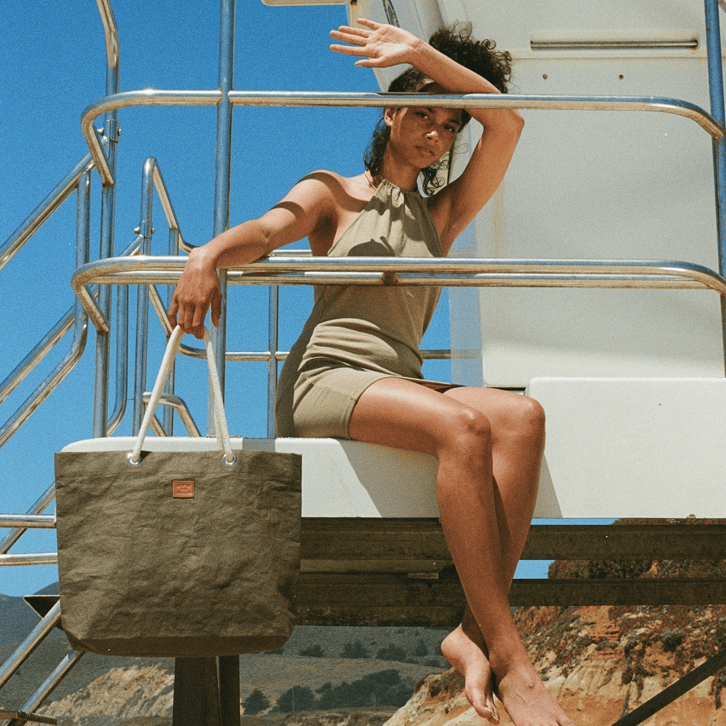 Pure Cord Shopper, Reusable Tote Bag