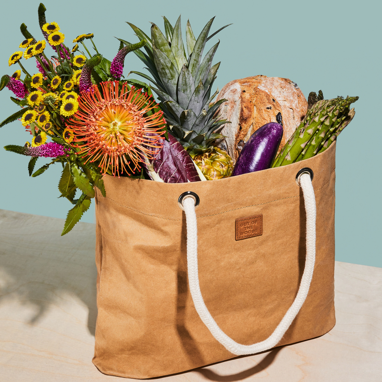 Pure Cord Shopper, Reusable Tote Bag