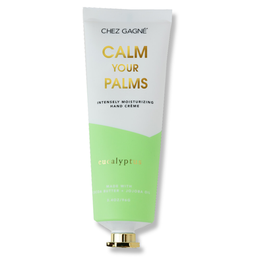 Calm Your Palms - Eucalyptus - Clean + Vegan Hand Crème - 3.4oz