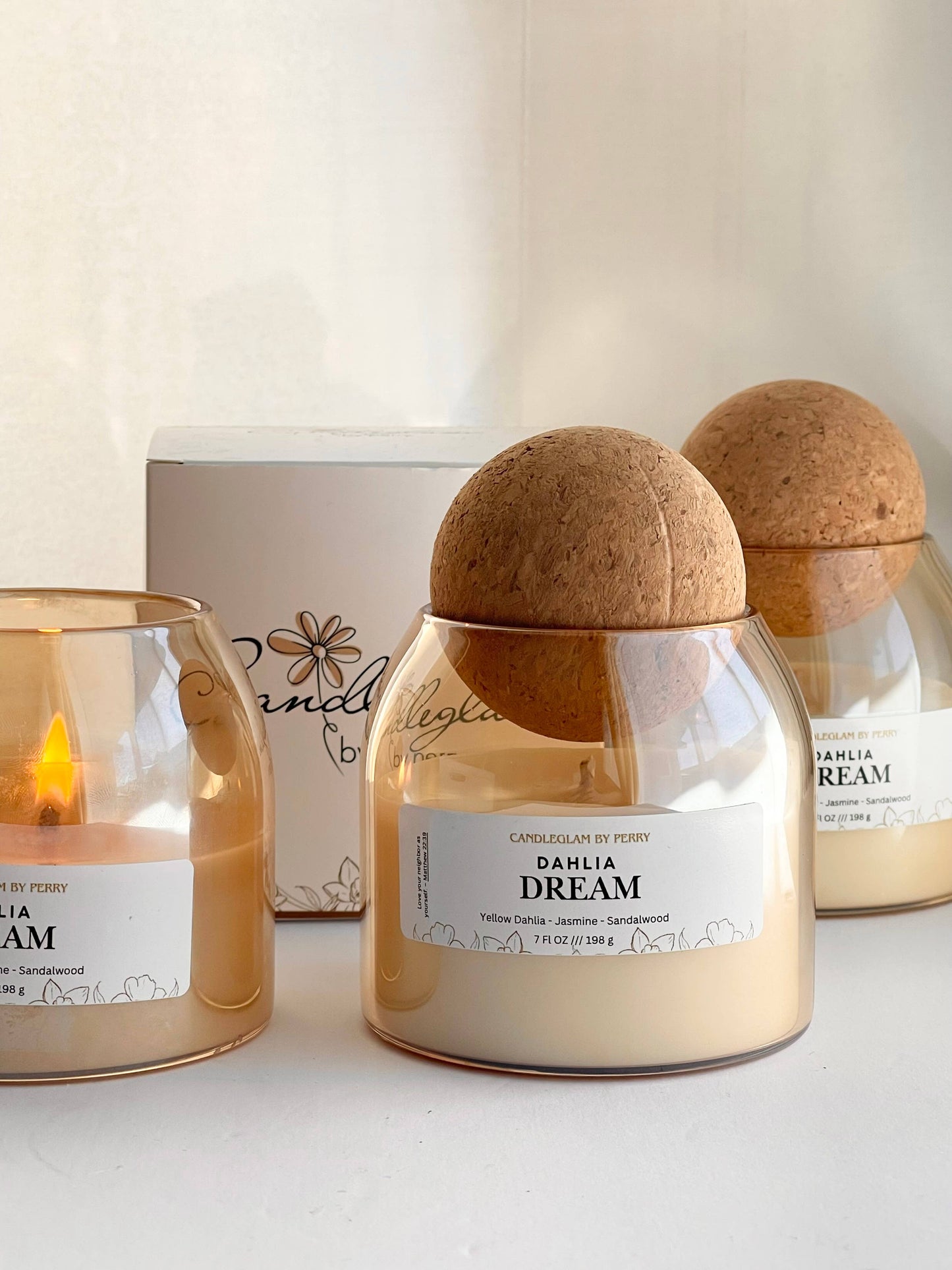 Candle Jar | Cork Lids  